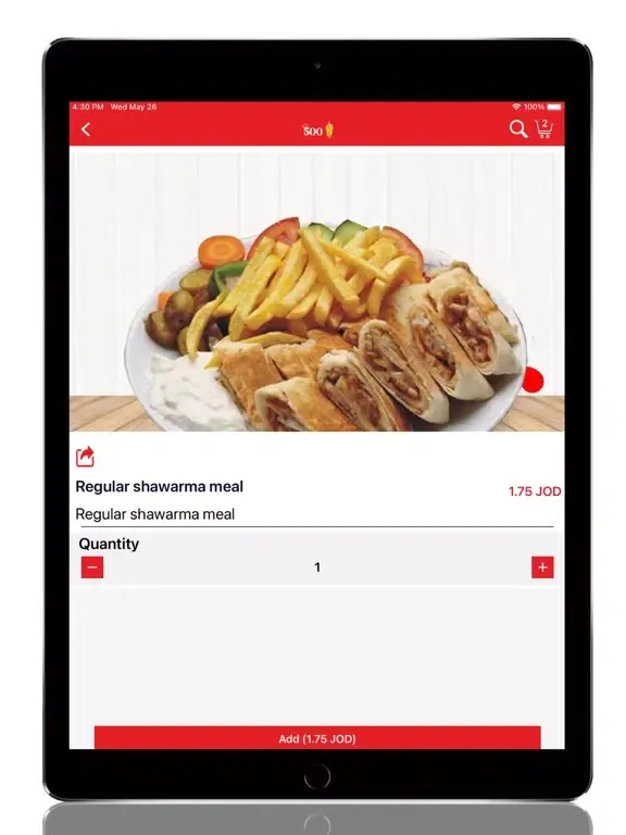 مطعم500 - Resturant500 iPad  Ekran Görüntüleri
