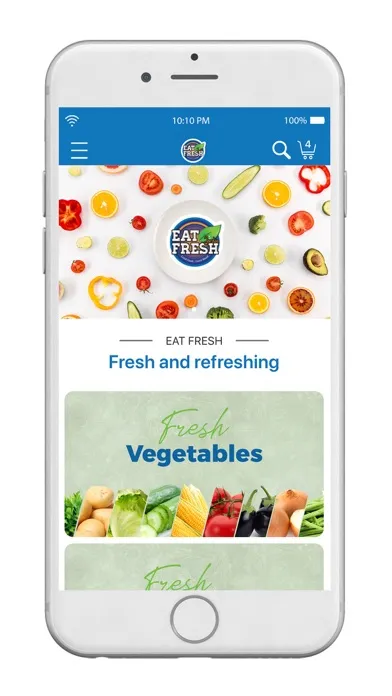 ภาพหน้าจอของ Eat Fresh - ايت فريش