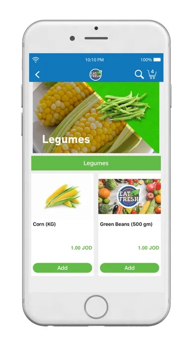 ภาพหน้าจอของ Eat Fresh - ايت فريش