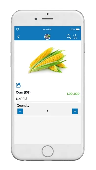 ภาพหน้าจอของ Eat Fresh - ايت فريش