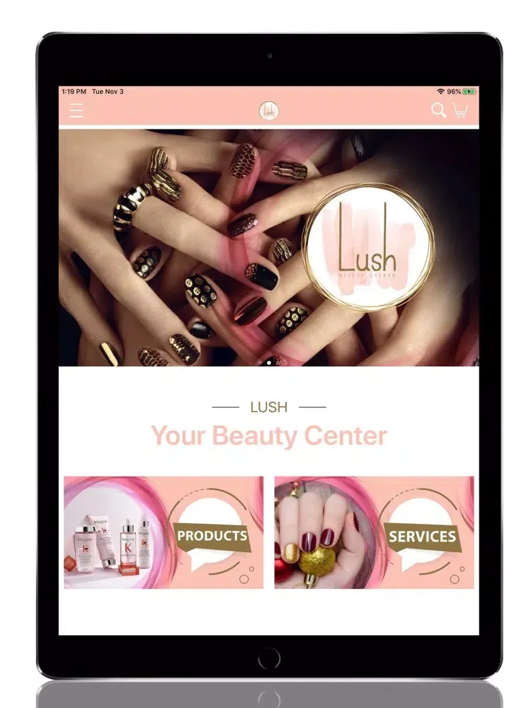Lush JO iPad  Screenshots