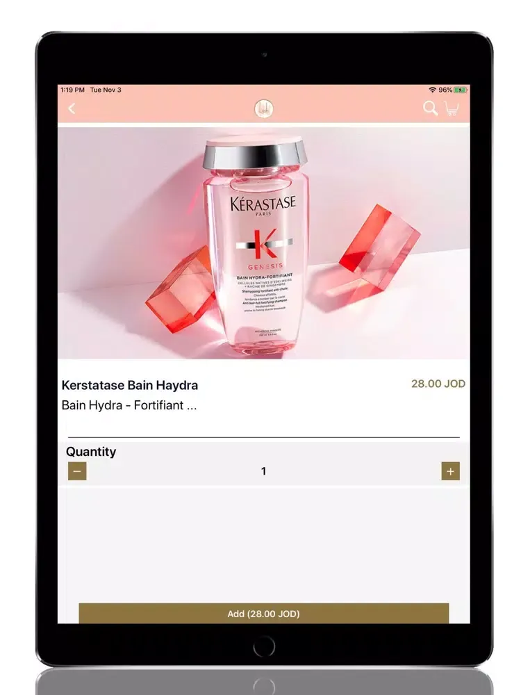 Lush JO iPad  Screenshots