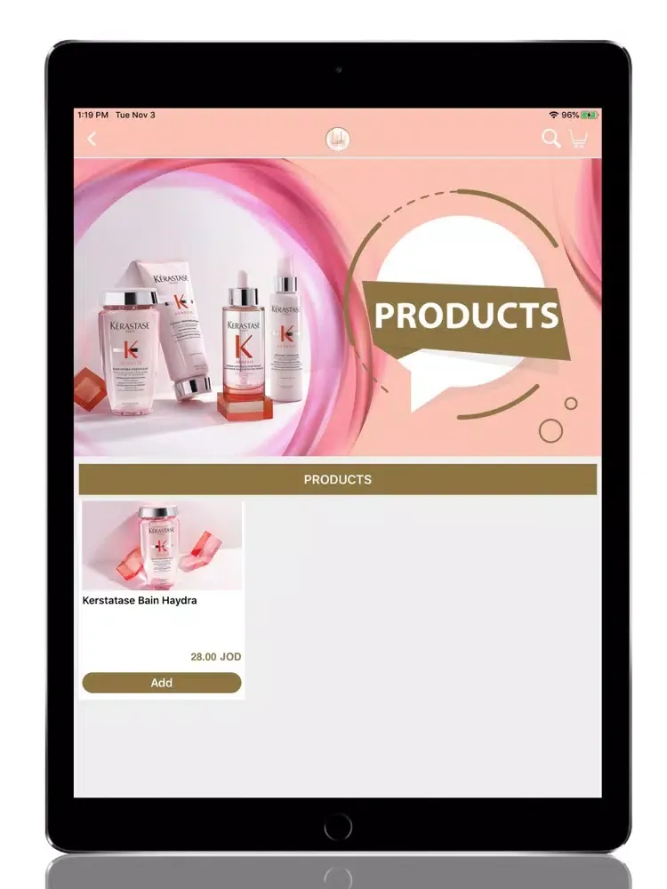 Lush JO iPad  Screenshots