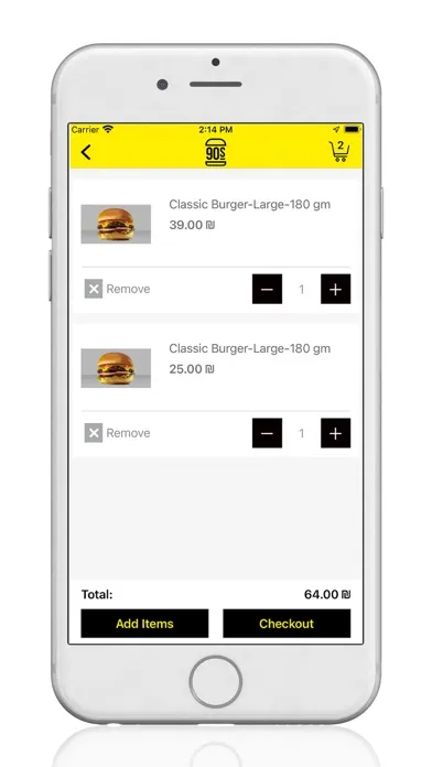 Tangkapan layar 90s Burger