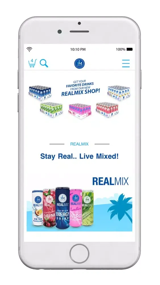Ảnh chụp màn hình của REALMIX JO