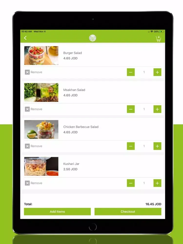 صور SaladJar JO iPad 