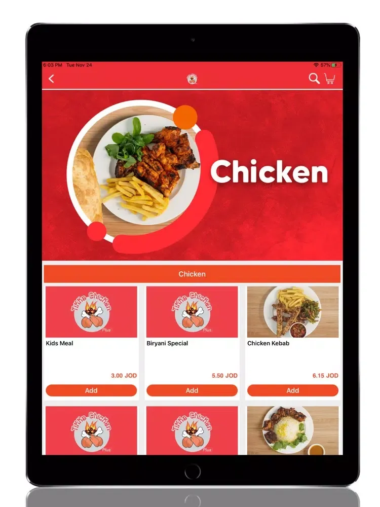 Zrzuty ekranu Tikka Chicken iPad 
