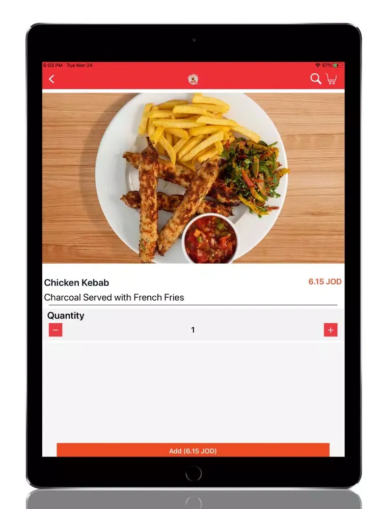 Zrzuty ekranu Tikka Chicken iPad 