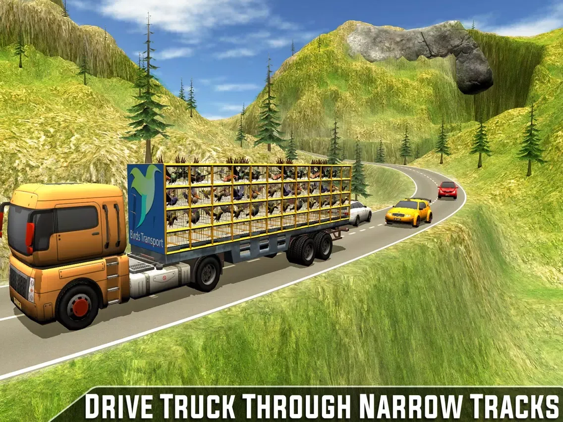 Capturas de pantalla de Birds Transport Truck Sim 2019 iPad 