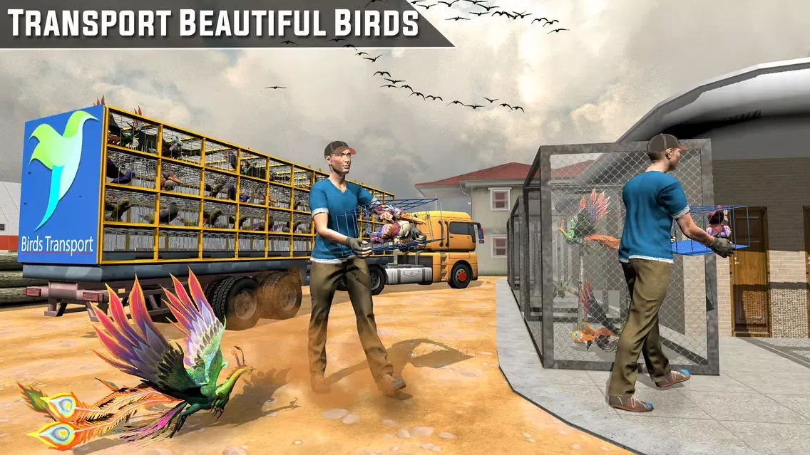 Capturas de pantalla de Birds Transport Truck Sim 2019