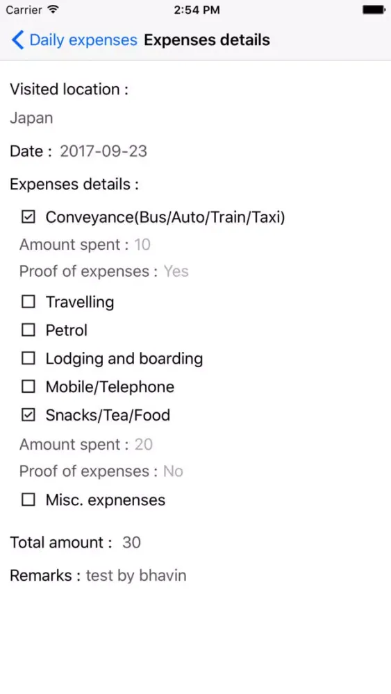 Tangkapan layar Arabian Petroleum SalesApp