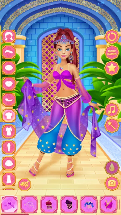 Скриншоты Arabian Princess Dress Up Game