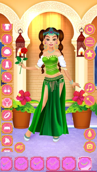 Скриншоты Arabian Princess Dress Up Game