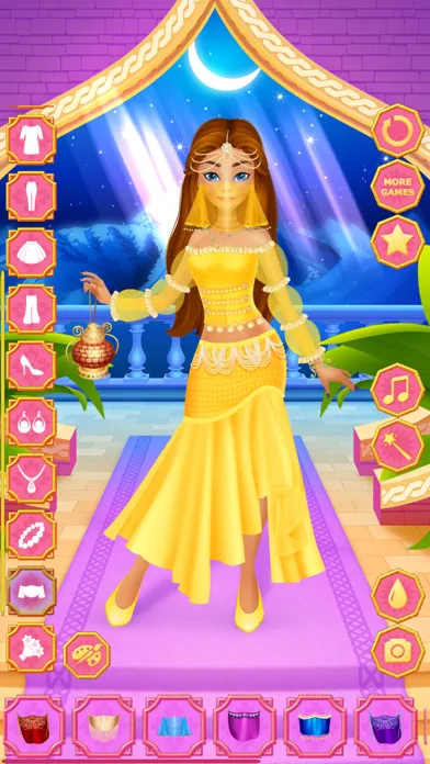 Скриншоты Arabian Princess Dress Up Game