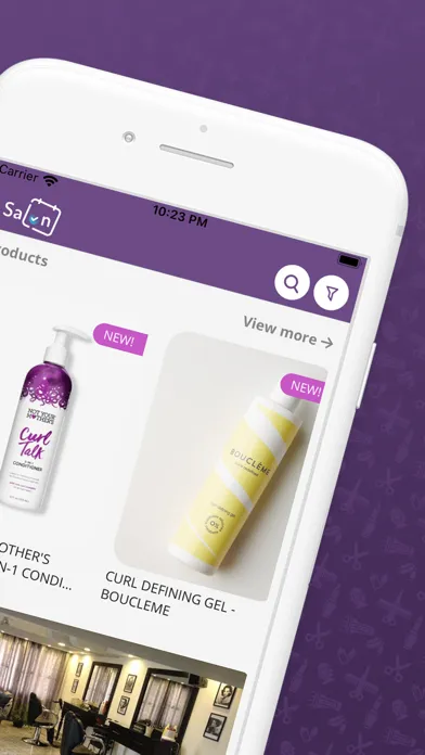 Captures d'écran de Salon - Beauty Booking