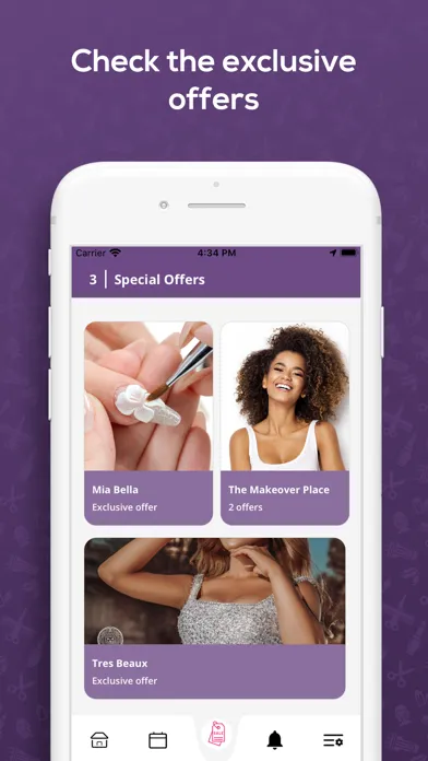 Captures d'écran de Salon - Beauty Booking