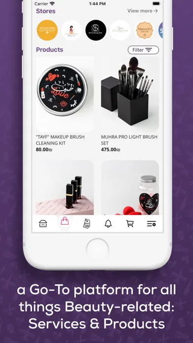 Captures d'écran de Salon - Beauty Booking