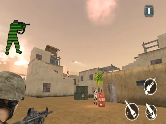 ภาพหน้าจอของ Counter Terrorist Squad 2018 iPad 