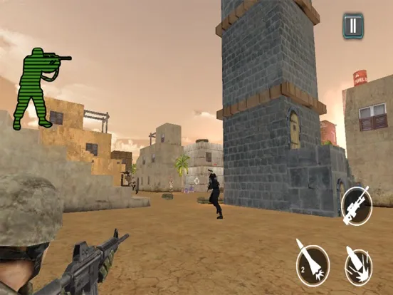 ภาพหน้าจอของ Counter Terrorist Squad 2018 iPad 