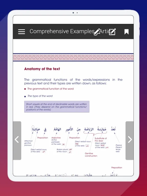 Ảnh chụp màn hình của Grammar advanced 2 iPad 
