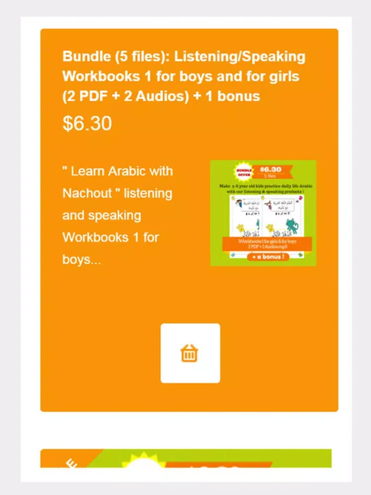 Tangkapan layar Arabic Playground iPad 