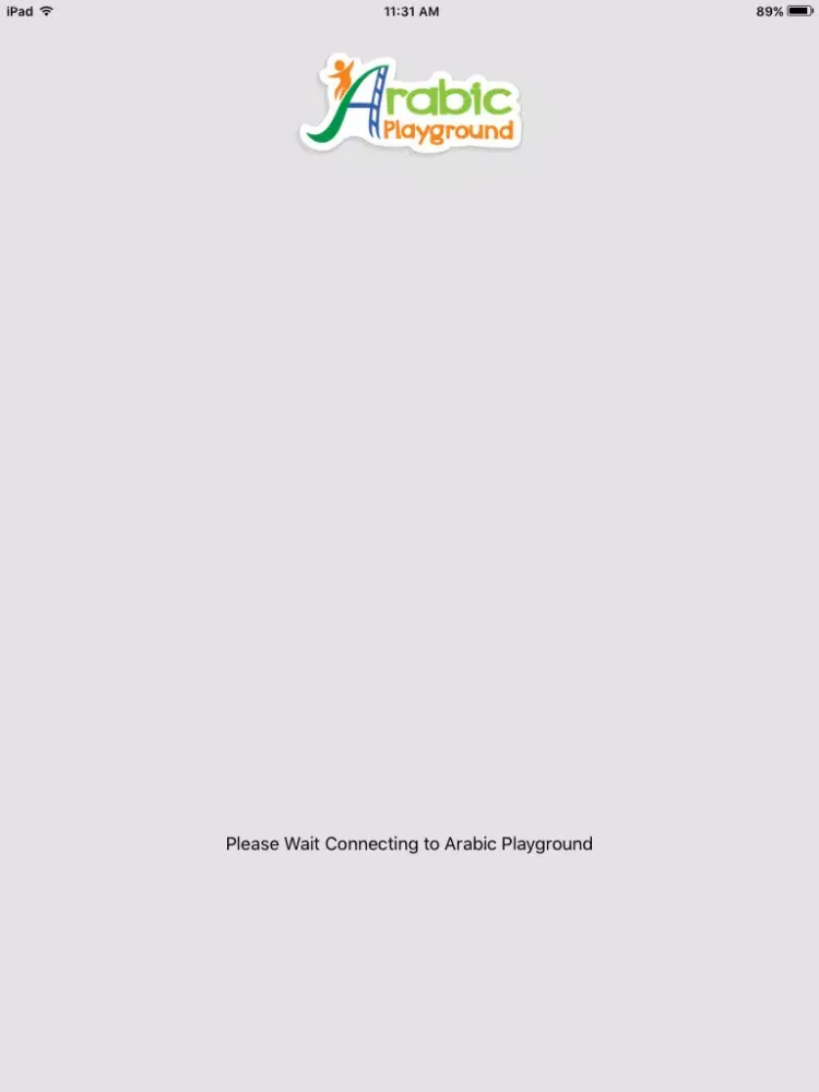 Tangkapan layar Arabic Playground iPad 