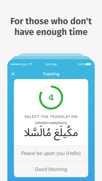 Capturas de tela do Bright Arabic - Learn & Speak
