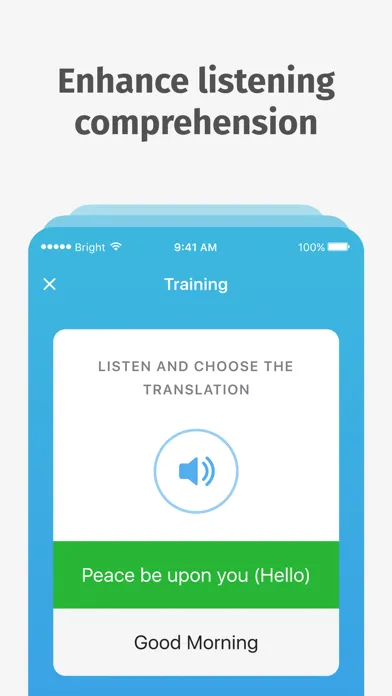 Capturas de tela do Bright Arabic - Learn & Speak