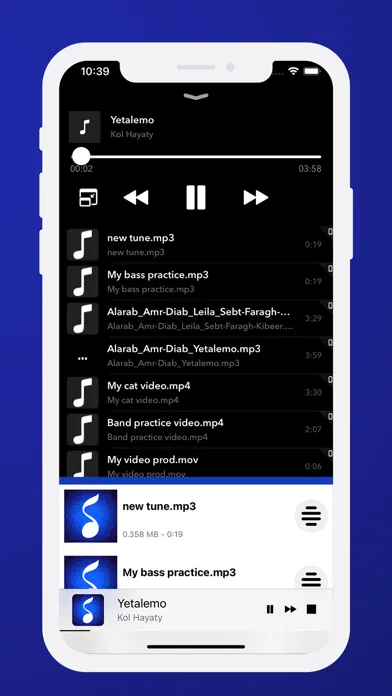 Ảnh chụp màn hình của فيديو بلس - فيديوهات صور اغاني