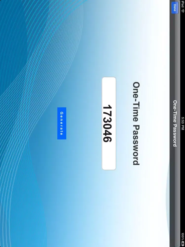 SolidPass Two-Factor Authentication iPad  스크린샷