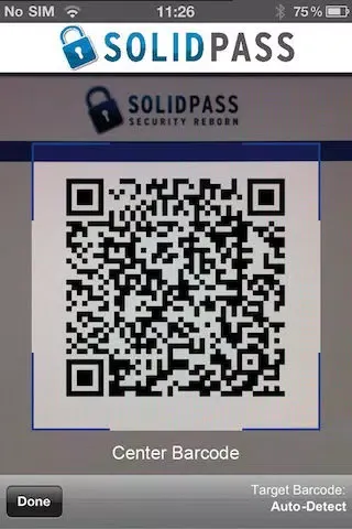 SolidPass Two-Factor Authentication 스크린샷