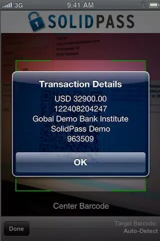 SolidPass Two-Factor Authentication 스크린샷