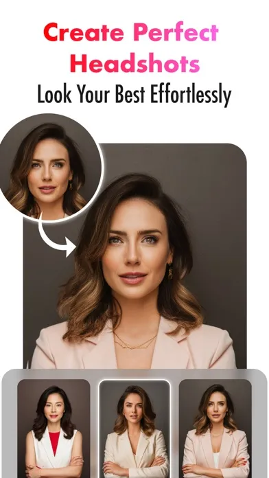 Ảnh chụp màn hình của Headshot Studio: AI Pic Editor