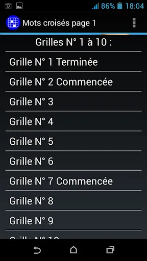 Mots Croisés Gratuits Screenshots