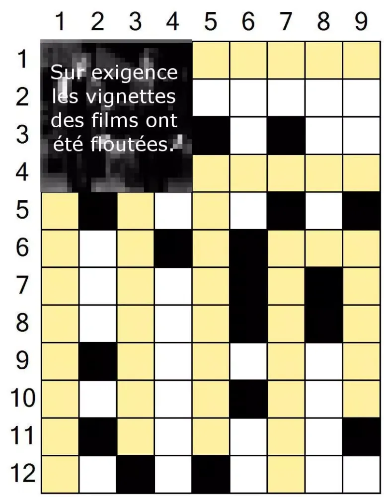 Mots Croisés Cinéma 스크린샷