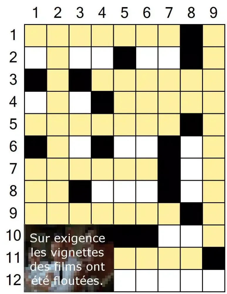 Mots Croisés Cinéma 스크린샷