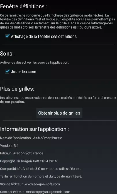Mots Croisés Cinéma 스크린샷