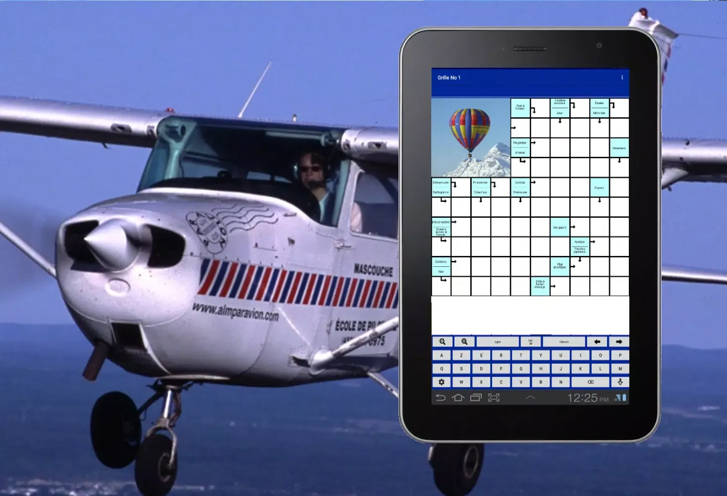 Mots Fléchés Avion スクリーンショット