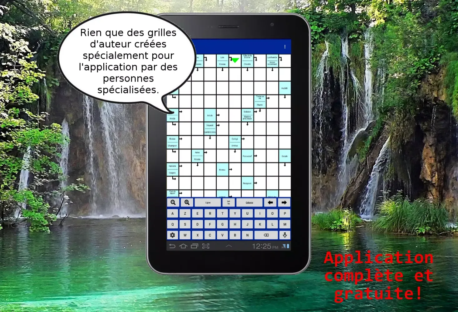 Ảnh chụp màn hình của Mots Fléchés No2