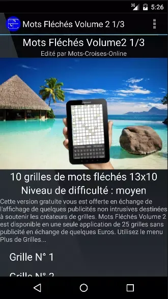 Mots Fléchés V3-3 स्क्रीनशॉट