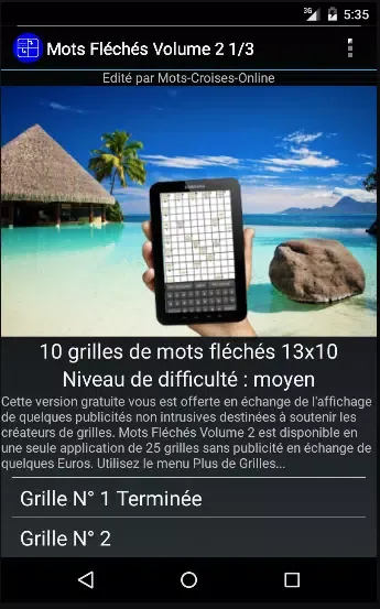 Mots Fléchés V3-3 स्क्रीनशॉट