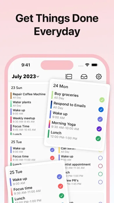 Screenshot di Daily Schedule Planner - MyDay