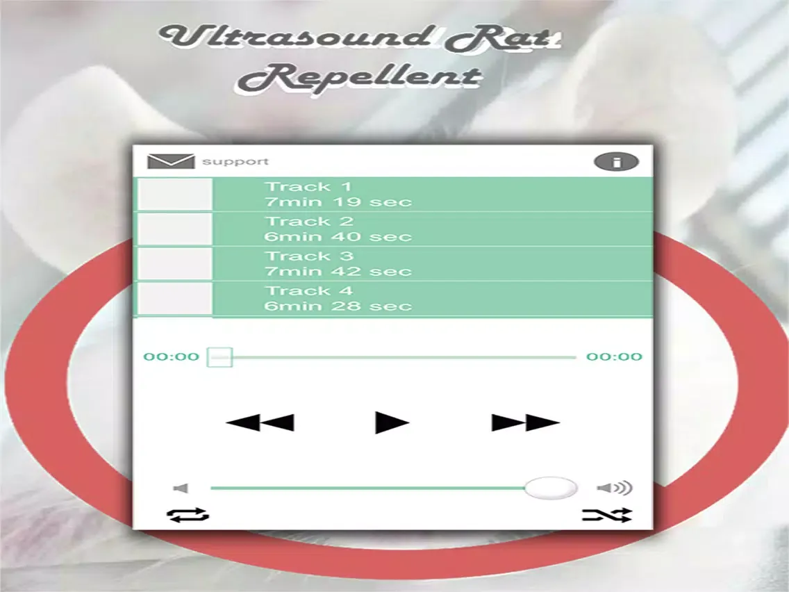 Capturas de tela do Ultrasound Rat Repellent iPad 