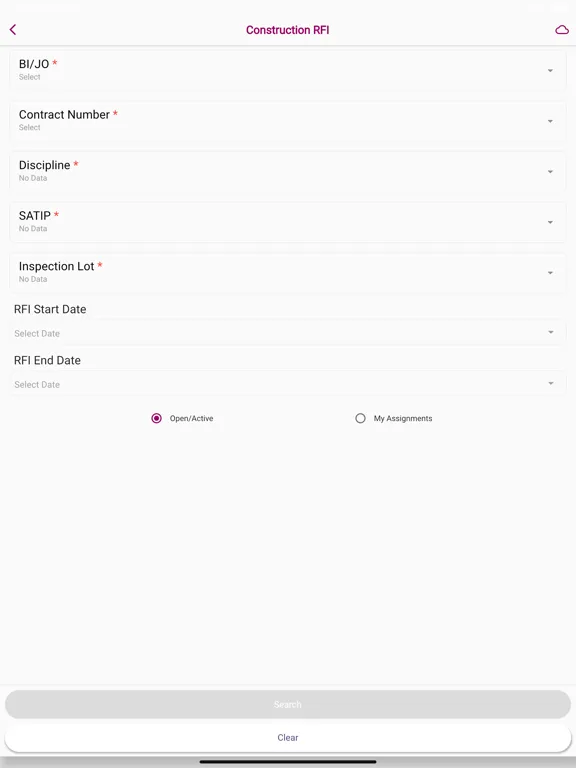 Zrzuty ekranu EPM Mobile iPad 