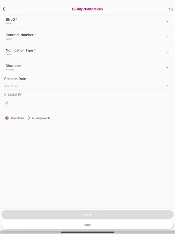 Zrzuty ekranu EPM Mobile iPad 
