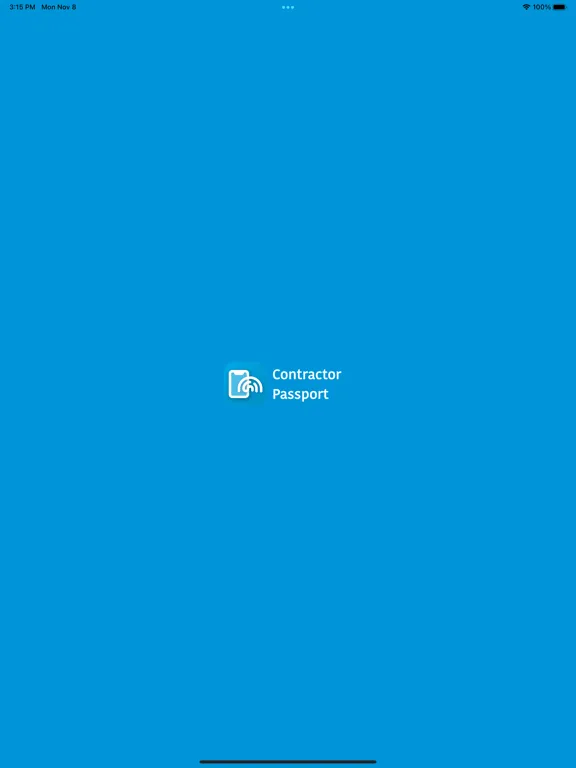 Contractor Passport iPad 應用截圖