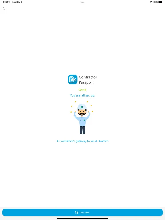 Contractor Passport iPad 應用截圖