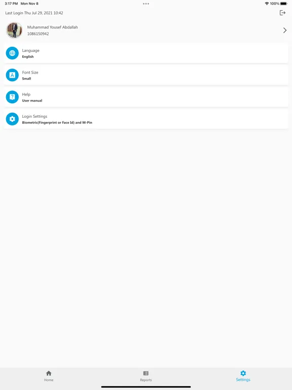 Contractor Passport iPad 應用截圖