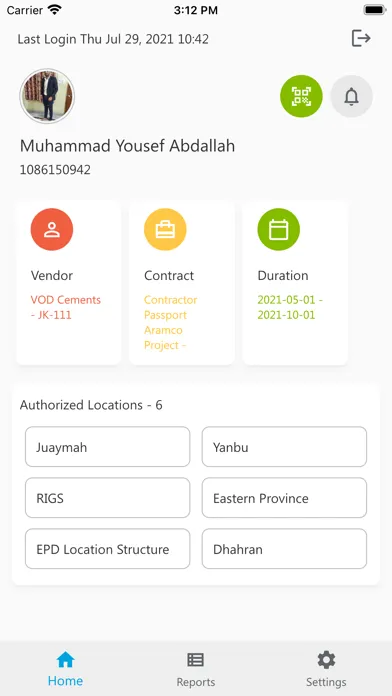 Contractor Passport應用截圖