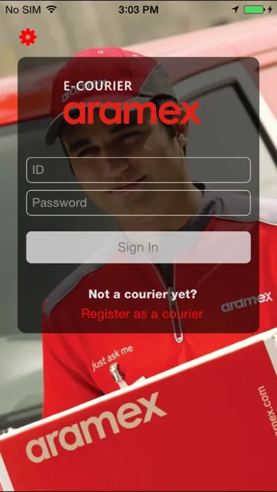 Capturas de tela do Aramex Courier